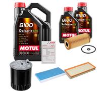 FEBI Controllo Set 7L MOTUL 8100 X-CLEAN 0W-30 Per Mercedes-Benz A-Klasse