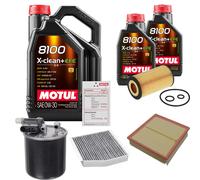 FEBI Controllo Set 7L MOTUL 8100 X-CLEAN 0W-30 Per Mercedes-Benz B-Klasse