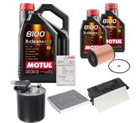 FEBI Controllo Set 7L MOTUL 8100 X-CLEAN 0W-30 Per Mercedes-Benz G-Klasse