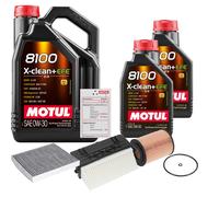 FEBI Controllo Set 7L MOTUL 8100 X-CLEAN 0W-30 Per Mercedes-Benz G-Klasse