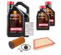 FEBI Controllo Set 7L MOTUL 8100 X-CLEAN 0W-30 Per MINI Mini One Cooper BMW