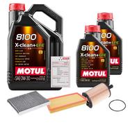 FEBI Controllo Set 7L MOTUL 8100 X-CLEAN 0W-30 Per VW Golf IV 2.3 V5 3.2 R32