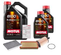 FEBI Controllo Set 7L MOTUL 8100 X-CLEAN 0W-30 Per VW Golf IV 2.3 V5 3.2 R32