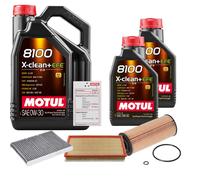 FEBI Controllo Set 7L MOTUL 8100 X-CLEAN 0W-30 Per VW Golf IV Variant 1.9