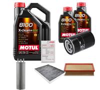 FEBI Controllo Set 7L MOTUL 8100 X-CLEAN 0W-30 Per VW Transporter V Bus 2.0