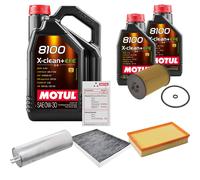 FEBI Controllo Set 7L MOTUL 8100 X-CLEAN 0W-30 Per VW Transporter VI Kasten