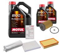 FEBI Controllo Set 7L MOTUL 8100 X-CLEAN 0W-30 Per VW Transporter VI Kasten