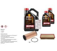 FEBI Controllo Set 7L MOTUL 8100 X-CLEAN EFE 5W-30 Per Audi A3 1.9 TDI