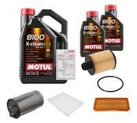 FEBI Controllo Set 7L MOTUL 8100 X-CLEAN EFE 5W-30 Per Fiat Bravo II 1.6 D