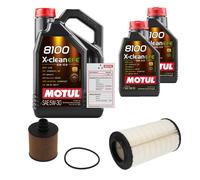 FEBI Controllo Set 7L MOTUL 8100 X-CLEAN EFE 5W-30 Per Fiat Ducato Kasten 115