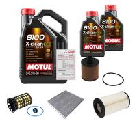FEBI Controllo Set 7L MOTUL 8100 X-CLEAN EFE 5W-30 Per Fiat Ducato Kasten 115
