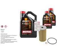FEBI Controllo Set 7L MOTUL 8100 X-CLEAN EFE 5W-30 Per Lancia Voyager