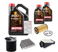 FEBI Controllo Set 7L MOTUL 8100 X-CLEAN EFE 5W-30 Per Mercedes-Benz C-Klasse