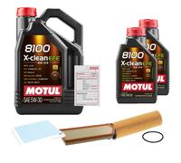 FEBI Controllo Set 7L MOTUL 8100 X-CLEAN EFE 5W-30 Per Mercedes-Benz E-Klasse