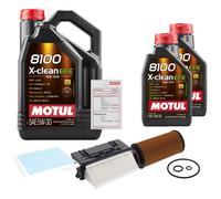 FEBI Controllo Set 7L MOTUL 8100 X-CLEAN EFE 5W-30 Per Mercedes-Benz E-Klasse