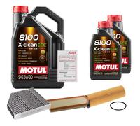 FEBI Controllo Set 7L MOTUL 8100 X-CLEAN EFE 5W-30 Per Mercedes-Benz E-Klasse