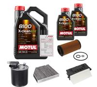 FEBI Controllo Set 7L MOTUL 8100 X-CLEAN EFE 5W-30 Per Mercedes-Benz E-Klasse