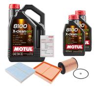 FEBI Controllo Set 7L MOTUL 8100 X-CLEAN EFE 5W-30 Per Mercedes-Benz X-Klasse