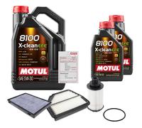 FEBI Controllo Set 7L MOTUL 8100 X-CLEAN EFE 5W-30 Per Opel Antara