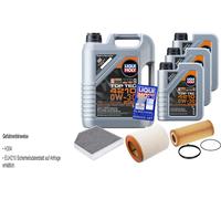 Febi Controllo Set 8 L Liqui Moly Top Tec 4210 0W-30 per Audi A6 2.8 FSI