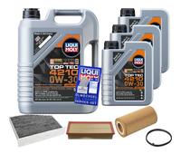 FEBI Controllo Set 8 L Liqui Moly Top Tec 4210 0W-30 Per Audi TT 2.0 TFSI A3