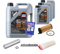FEBI Controllo Set 8 L Liqui Moly Top Tec 4210 0W-30 Per BMW 3er Touring 320d