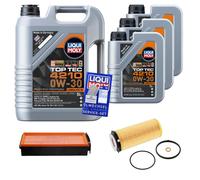 FEBI Controllo Set 8 L Liqui Moly Top Tec 4210 0W-30 Per BMW 5 Serie 530D 535D
