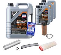 Febi Controllo Set 8 L Liqui Moly Top Tec 4210 0W-30 per BMW X3 2.0d