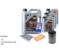 Febi Controllo Set 8 L Liqui Moly Top Tec 4210 0W-30 per Jaguar XJ