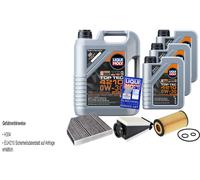 Febi Controllo Set 8 L Liqui Moly Top Tec 4210 0W-30 per Mercedes