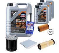 FEBI Controllo Set 8 L Liqui Moly Top Tec 4210 0W-30 Per Mercedes C-Klasse