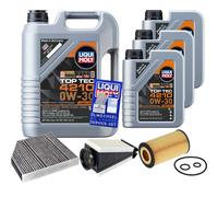 FEBI Controllo Set 8 L Liqui Moly Top Tec 4210 0W-30 Per Mercedes C-Klasse
