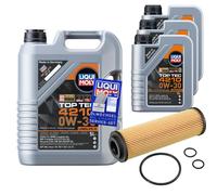 FEBI Controllo Set 8 L Liqui Moly Top Tec 4210 0W-30 Per Mercedes C-Klasse