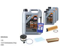 FEBI Controllo set 8 L Liqui Moly Top Tec 4210 0W-30 per Mercedes Classe E