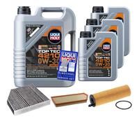 FEBI Controllo Set 8 L Liqui Moly Top Tec 4210 0W-30 Per Mercedes E-Klasse