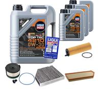 FEBI Controllo Set 8 L Liqui Moly Top Tec 4210 0W-30 Per Mercedes E-Klasse