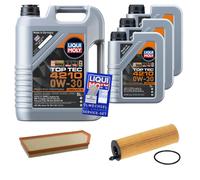 FEBI Controllo Set 8 L Liqui Moly Top Tec 4210 0W-30 Per Mercedes E-Klasse