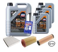 FEBI Controllo Set 8 L Liqui Moly Top Tec 4210 0W-30 Per Mercedes E-Klasse