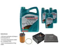 Febi Controllo Set 8L Addinol Giga di Luce Mv 0530 Ll per Porsche Macan