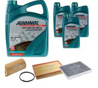 FEBI Controllo Set 8L ADDINOL GIGA LIGHT MV 0530 LL Per Audi A3 Sportback