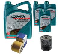 FEBI Controllo Set 8L ADDINOL GIGA LIGHT MV 0530 LL Per Audi A6 Avant 4F5