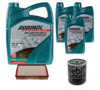 FEBI Controllo Set 8L ADDINOL GIGA LIGHT MV 0530 LL Per Audi Cabriolet 8G7