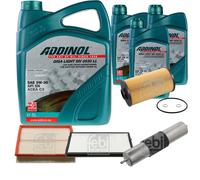 FEBI Controllo Set 8L ADDINOL GIGA LIGHT MV 0530 LL Per BMW 5 Serie E34 540I V8