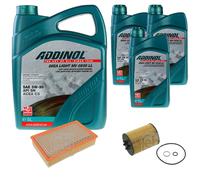 FEBI Controllo Set 8L ADDINOL GIGA LIGHT MV 0530 LL Per BMW 7 Serie E65 E66