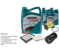 FEBI Controllo Set 8L ADDINOL GIGA LIGHT MV 0530 LL Per Hyundai Santa Fé II