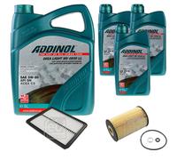 FEBI Controllo Set 8L ADDINOL GIGA LIGHT MV 0530 LL Per KIA Sorento I JC 3.3