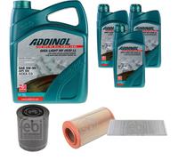 FEBI Controllo Set 8L ADDINOL GIGA LIGHT MV 0530 LL Per Peugeot Boxer Kasten