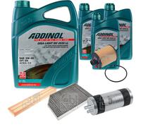 FEBI Controllo Set 8L ADDINOL GIGA LIGHT MV 0530 LL Per Porsche Panamera 971