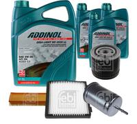 FEBI Controllo Set 8L ADDINOL GIGA LIGHT MV 0530 LL Per Volvo S40 I 644 1.8