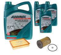 FEBI Controllo Set 8L ADDINOL GIGA LIGHT MV 0530 LL Per VW Crafter Kasten